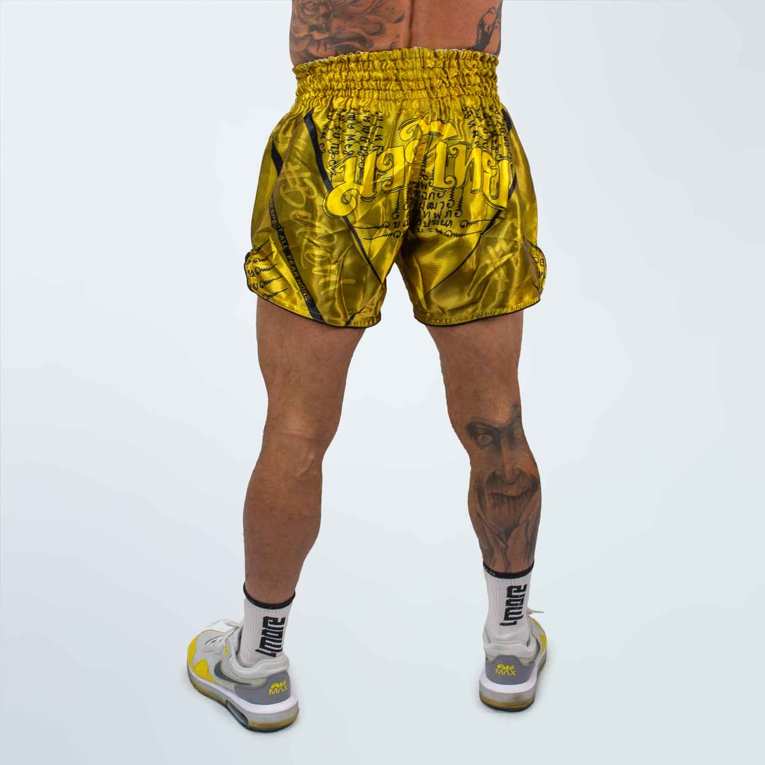 SHORTS MUAYTHAI WRKHD GOLD