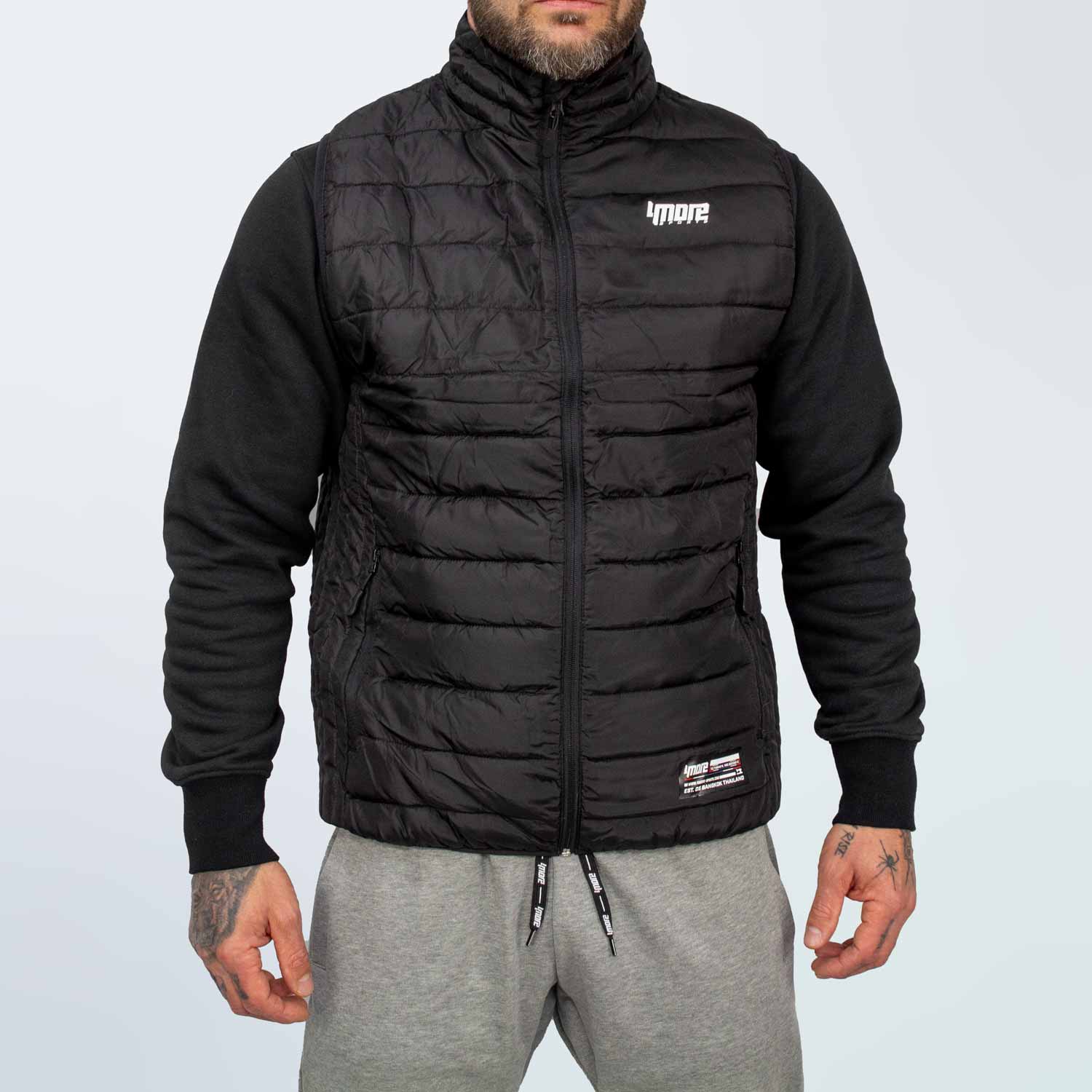 WESTE BODYWARMER SMOKE