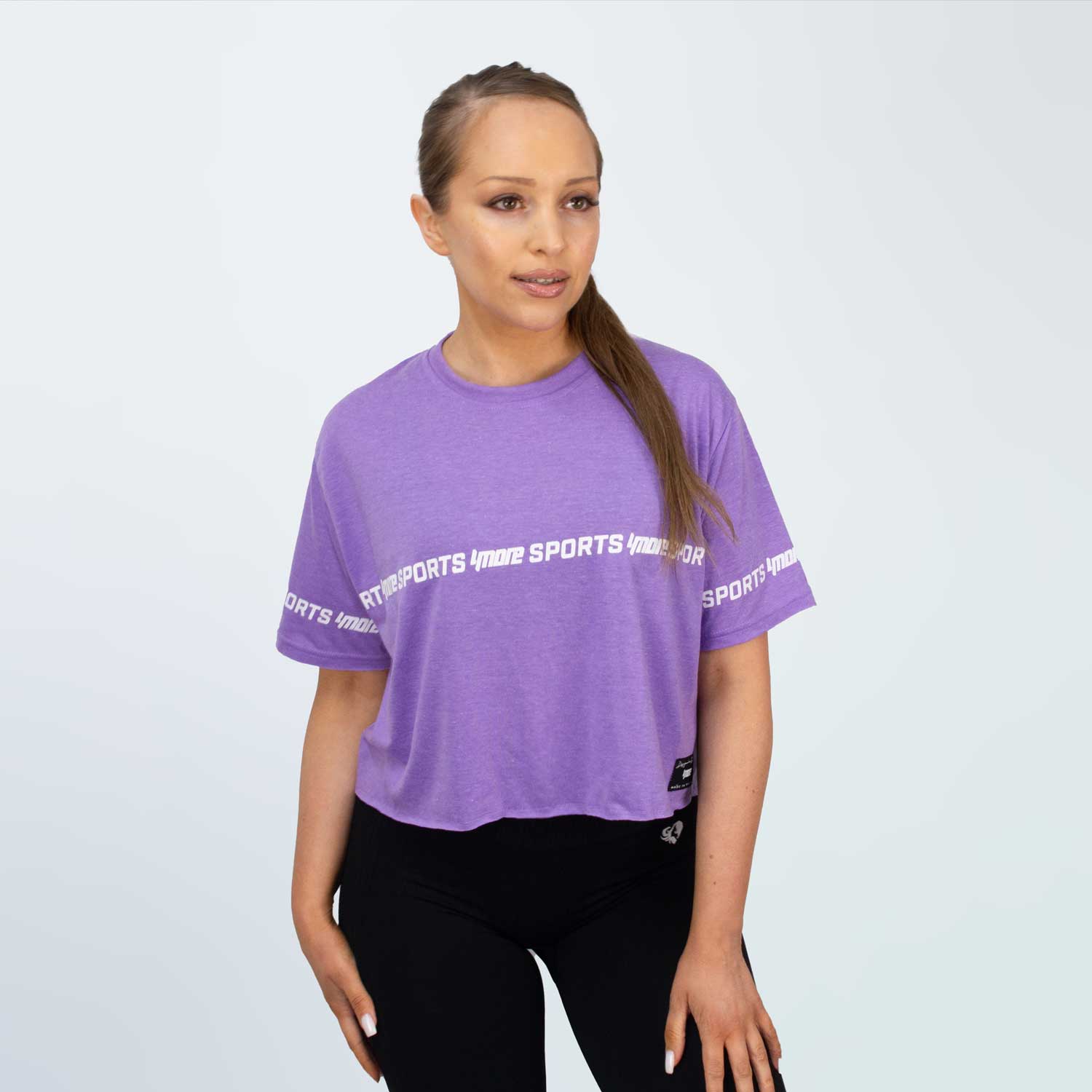 SHIRT CROP TOP ROTATE VIOLETT