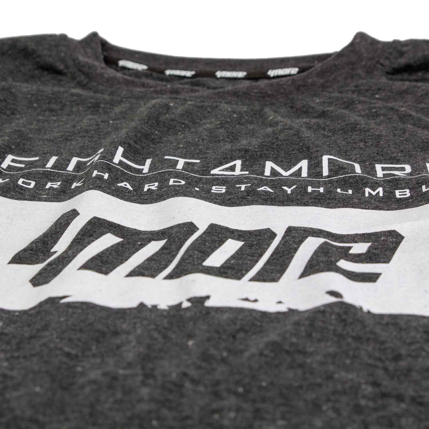 T-SHIRT ROUND TEE STAYHUMBLE ASPHALTGRAU