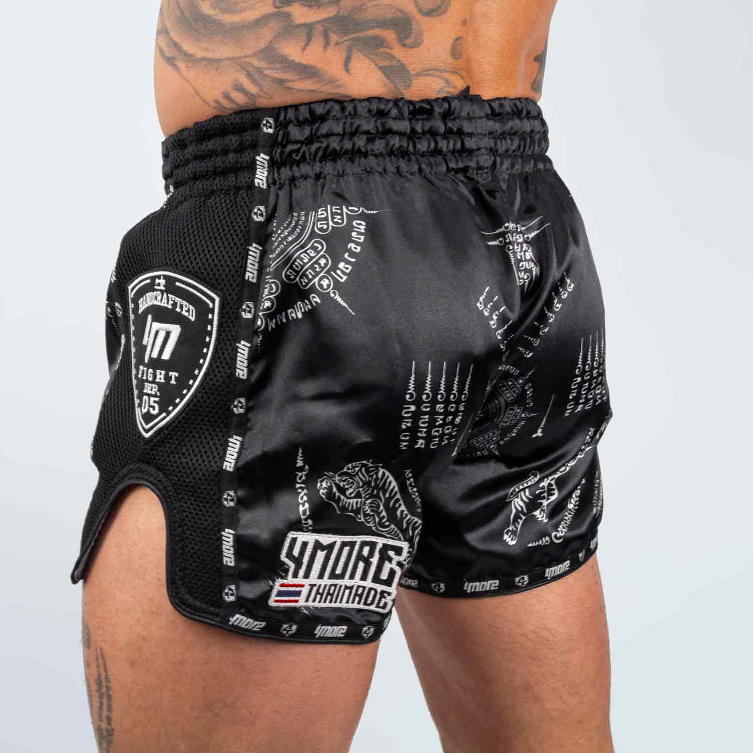 SHORTS LOW WAIST SAKYANT MUAYTHAI SILVER