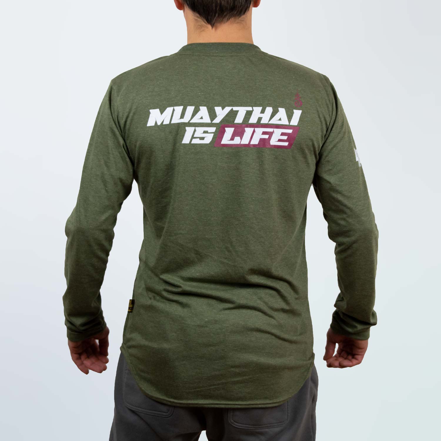 LANGARM SHIRT TRAINING MUAYTHAI IS LIFE