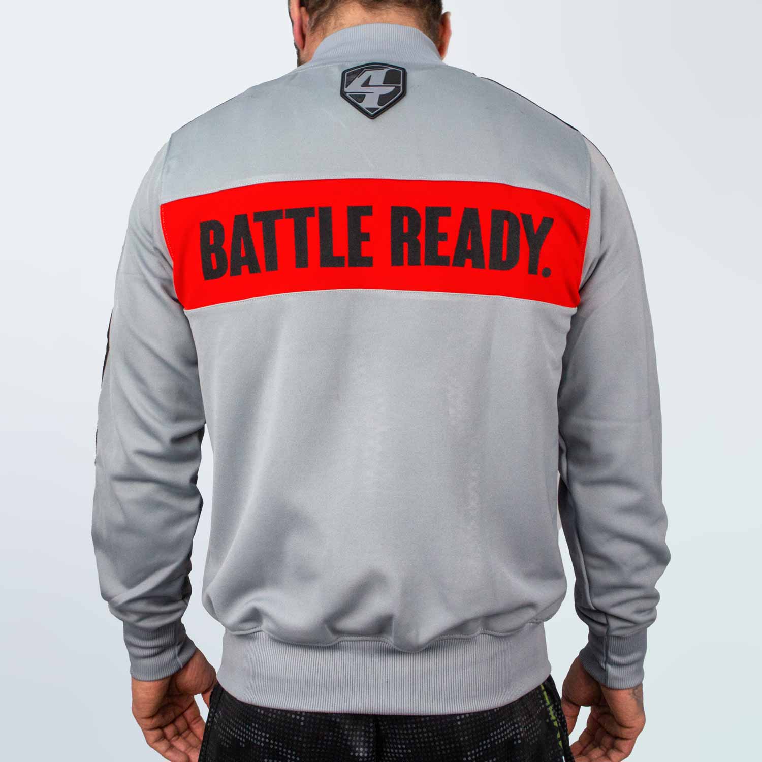 JACKE TRAINING JACKET BATTLE READY RED STRIPE