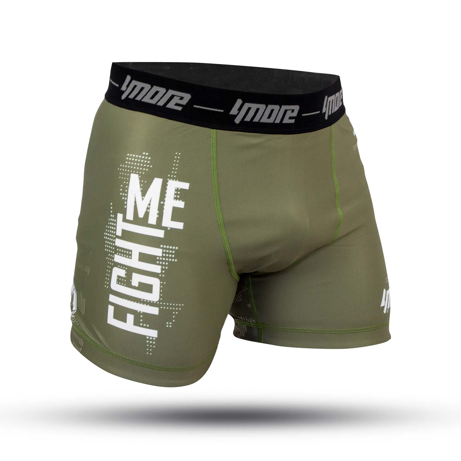 SHORTS KOMPRESSION FIGHT ME OLIVE