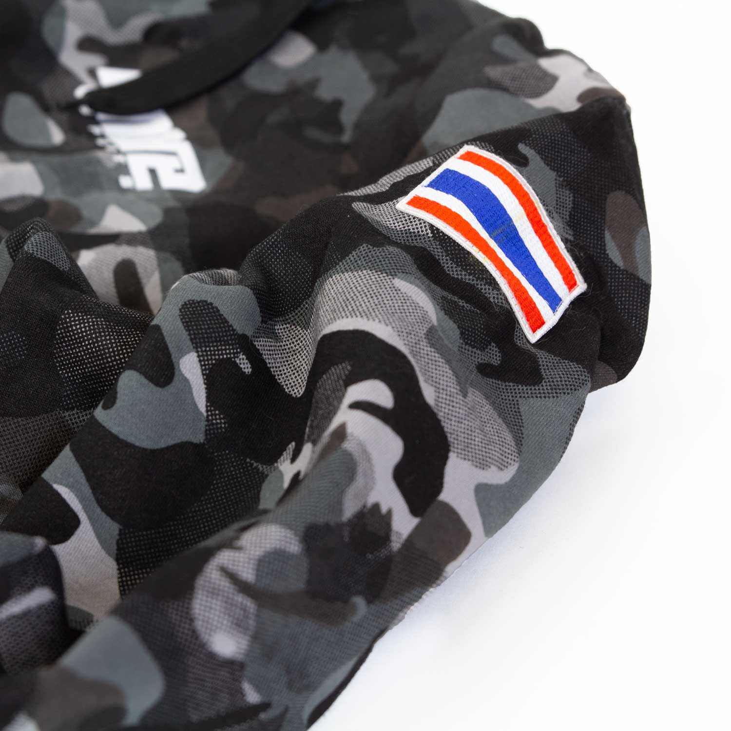 HOODIE JACKE MUAYTHAI IS LIFE SCHWARZ CAMO